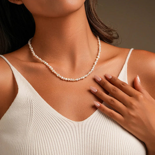 4-5mm Baroque Pearl Necklace