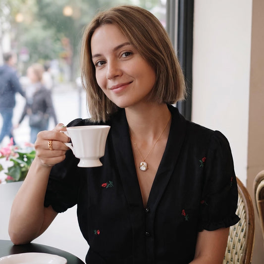 Irregular Square Baroque Pearl Necklace – 14K Gold Filled, 15-20mm Natural Freshwater