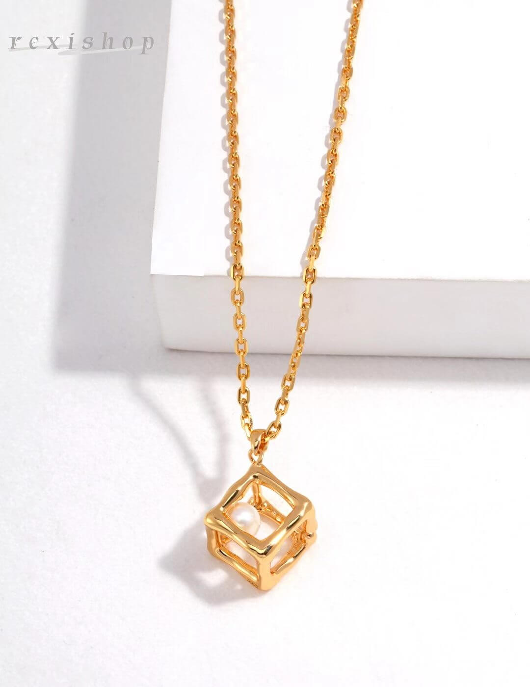Cube Necklace