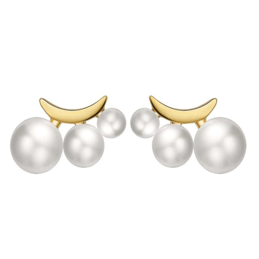 Elegant Pearl  Stud Earrings