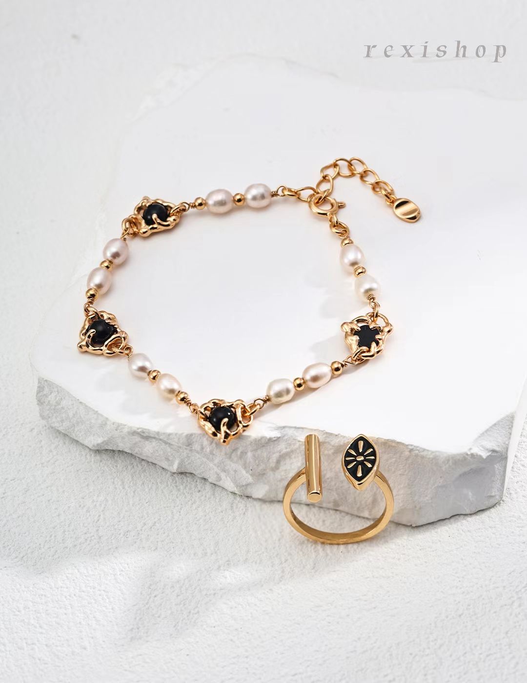 Enamel Drop Ring