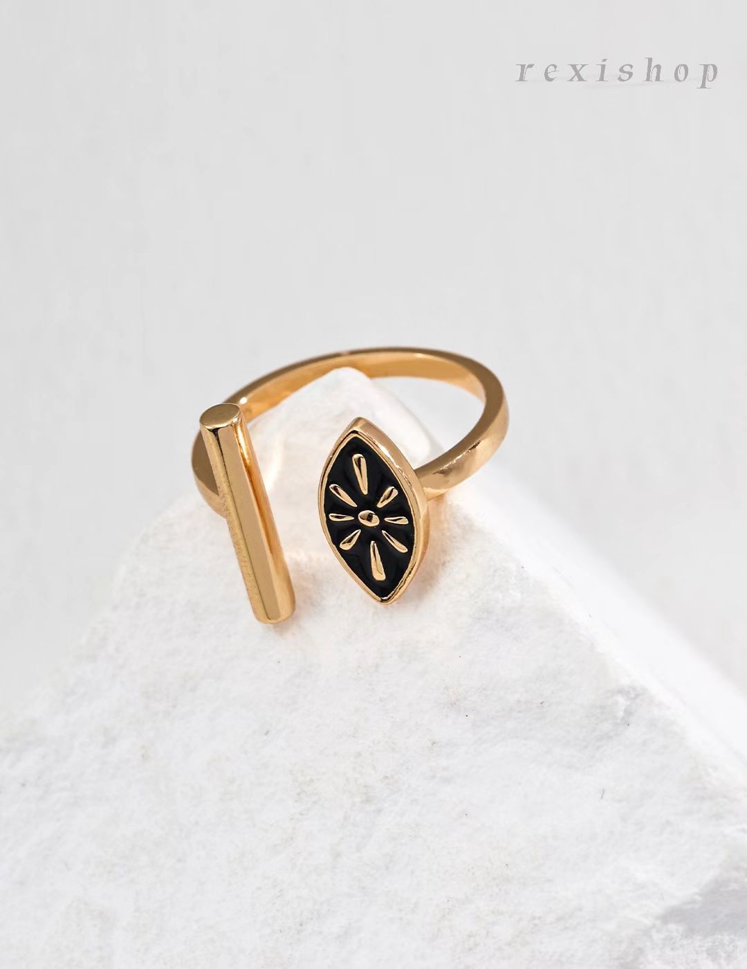 Enamel Drop Ring