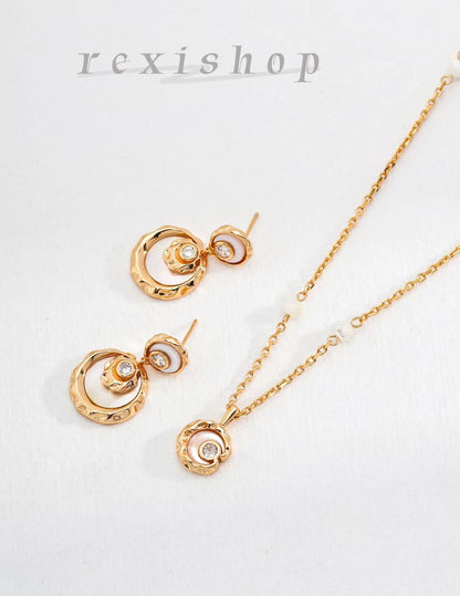 Disc Earrings