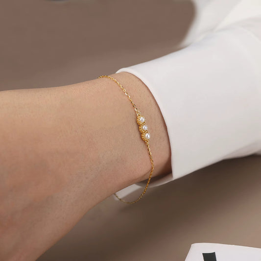 Graceful 925 Sterling Silver Chain Bracelet