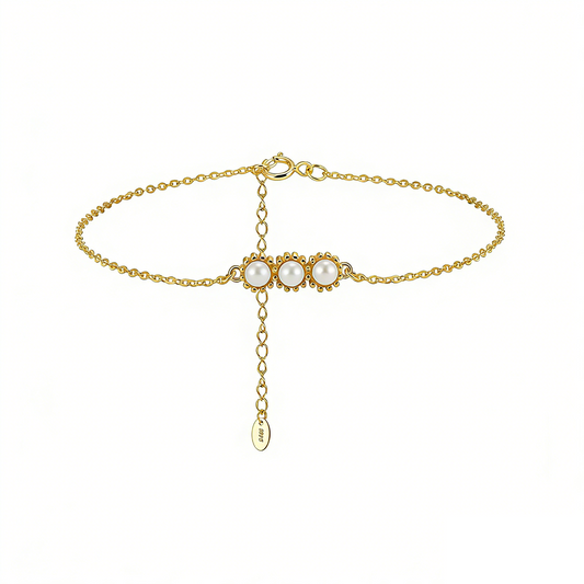 Graceful 925 Sterling Silver Chain Bracelet