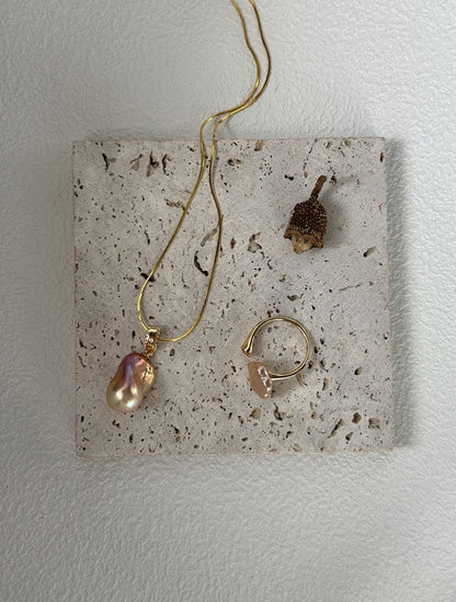 Iridescent Mini-Bus Necklace