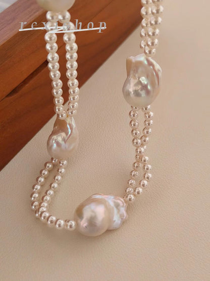 Five Pearl Necklace
