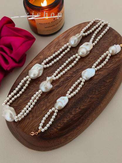 Five Pearl Necklace