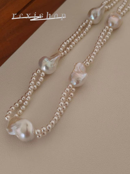 Five Pearl Necklace