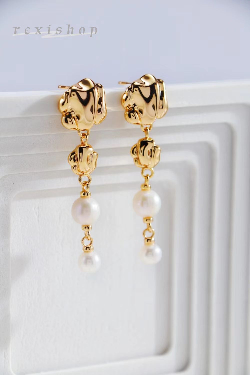 Melted Gold Pearl Series