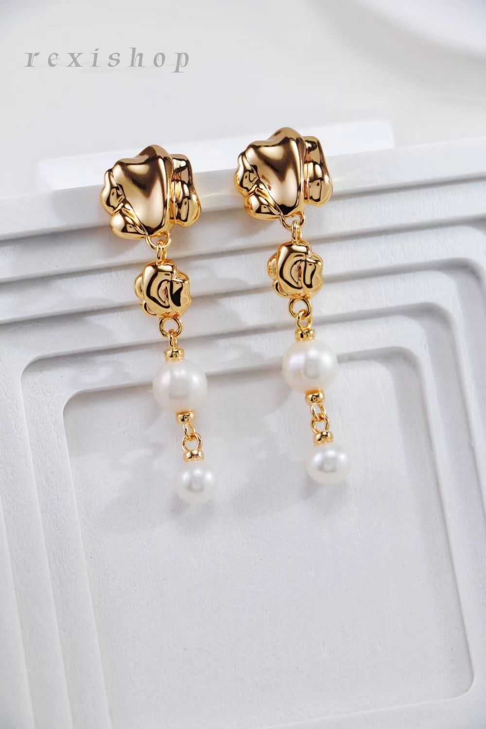 Melted Gold Pearl Series
