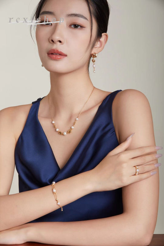 Melted Gold Pearl Series