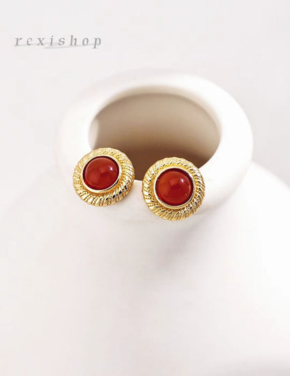 Agate Earrings