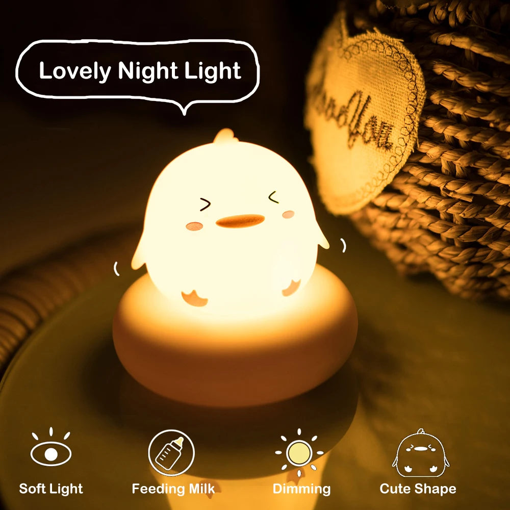 Touch LED Animal Night Light