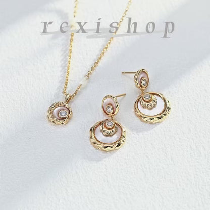 Disc Earrings