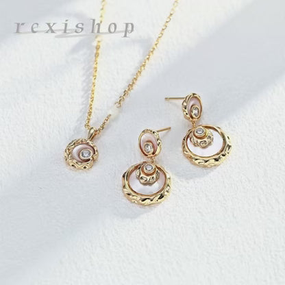 Disc Earrings