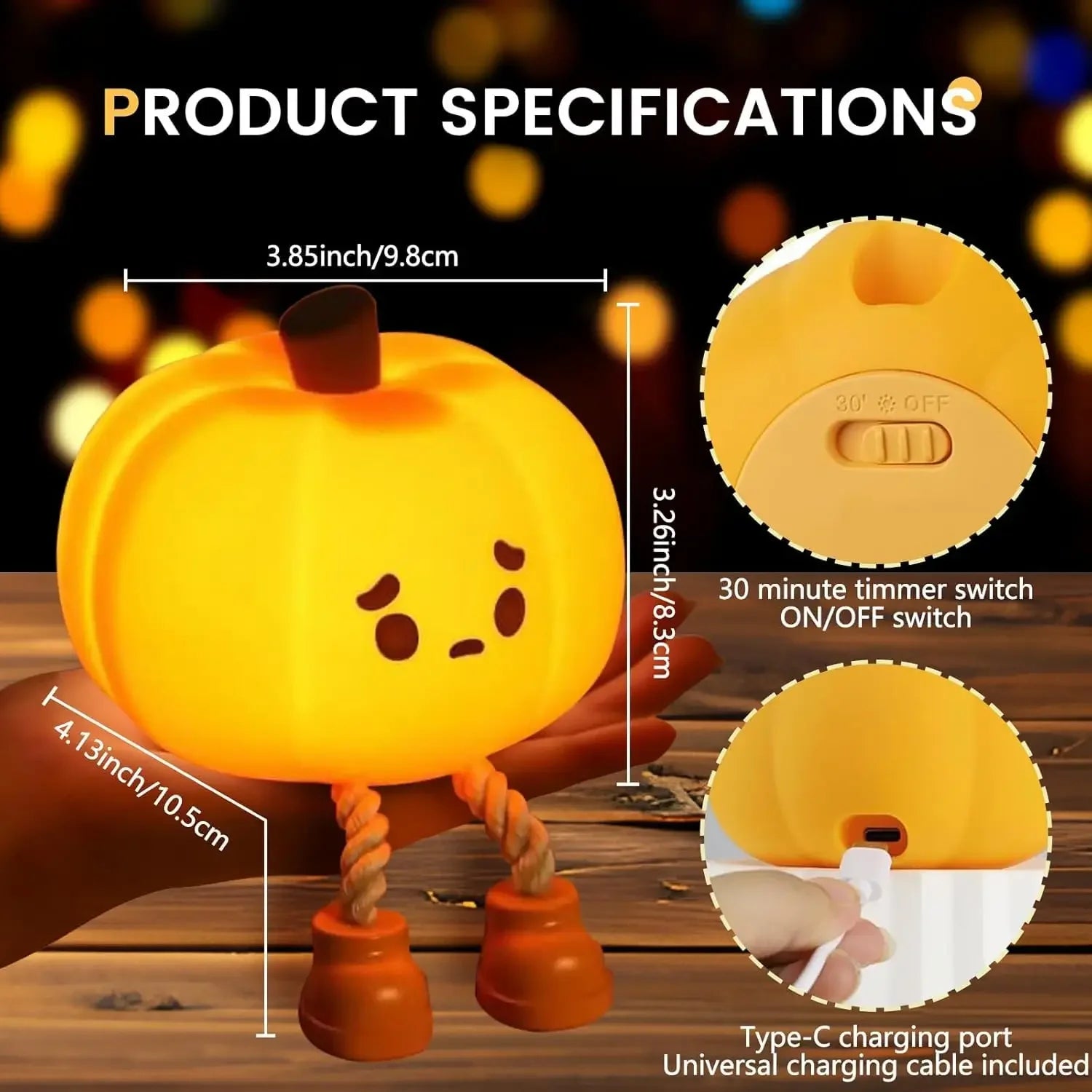 Pumpkin Night Light